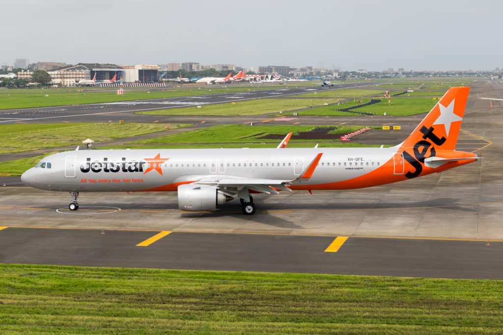 Jetstar New Airbus A321LR- NEO Aircraft Grounded At Airport